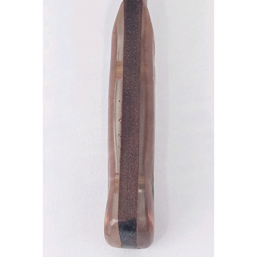 Exotic African Red Wood Handmade Fixed Blade Knife Handcrafted Curved Palm Swell